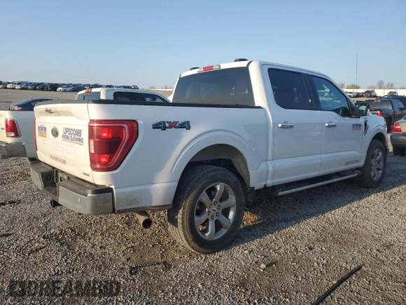 2021 Ford F-150 XL with VIN 1FTFW1E85MKE06539, listed as a Copart auction lot 52524915 with 94,269 mi miles and Salvage Title. Bid and sale history available at carsss.com. Image 3.