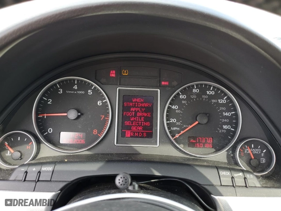 2008 Audi A4 2.0T with VIN WAUDF78E88A034232, listed as a Copart auction lot 51006895 with 150,186 mi miles and Clean Title. Bid and sale history available at carsss.com. Image 9.