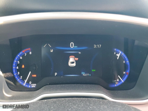 2019 Toyota Corolla Hatchback SE with VIN JTNK4RBE3K3018600, listed as a Copart auction lot 52398315 with 42,277 mi miles and Salvage Title. Bid and sale history available at carsss.com. Image 9.
