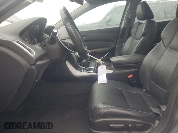2017 Acura TLX w/Technology Pkg with VIN 19UUB1F5XHA001068, listed as a Copart auction lot 48588985 with 60,850 mi miles and Salvage Title. Bid and sale history available at carsss.com. Image 7.