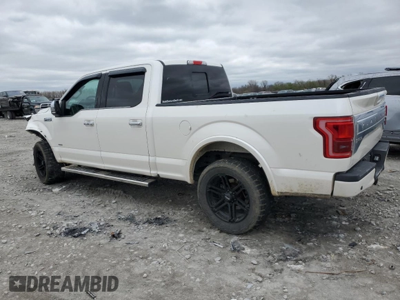 2017 Ford F-150 XL with VIN 1FTFW1EG7HFC64393, listed as a Copart auction lot 51105275 with 96,816 mi miles and Salvage Title. Bid and sale history available at carsss.com. Image 2.