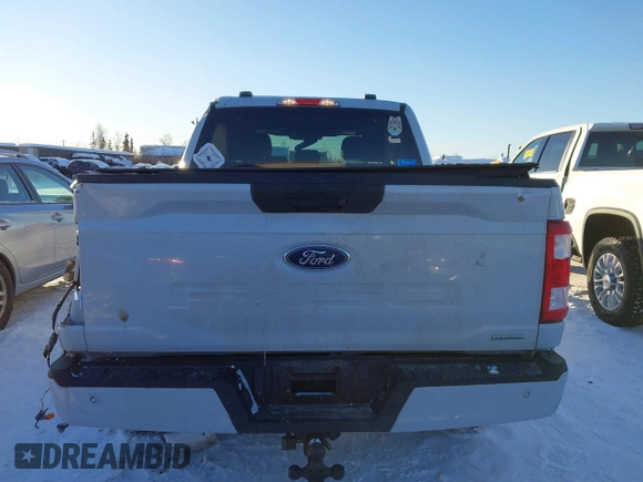 2021 Ford F-150 XL with VIN 1FTEW1EP2MKD11617, listed as a IAAI auction lot 41659466 with 54,000 mi miles and . Bid and sale history available at DreamBid. Image 16.