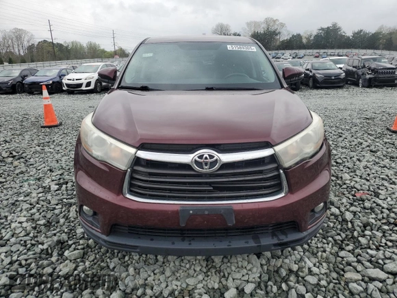 2015 Toyota Highlander LE z VIN 5TDBKRFH3FS214460, wystawiony jako Copart lot #51589305 z przebiegiem 129 918 mil mil oraz Szkoda całkowita • Salvage title. Historia ofert i sprzedaży dostępna na DreamBid. Obrazek 5.