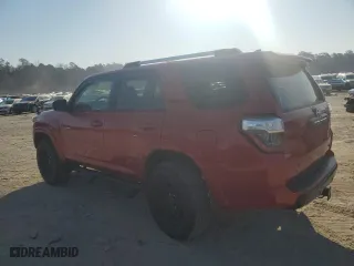 2017 Toyota 4Runner SR5 with VIN JTEBU5JR7H5481169, listed as a Copart auction lot 48656785 with 58,755 mi miles and Non Repairable. Bid and sale history available at carsss.com. Image 2.