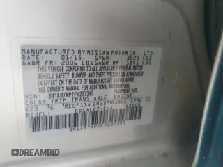 2015 Nissan Sentra SR with VIN 3N1AB7AP7FY227349, listed as a Copart auction lot 51372595 with 278,717 mi miles and Clean Title. Bid and sale history available at DreamBid. Image 12.
