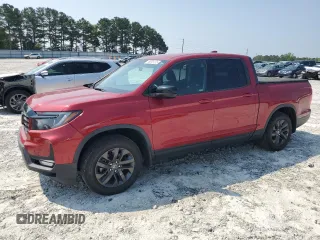 2021 Honda Ridgeline Sport with VIN 5FPYK3F19MB007980, listed as a Copart auction lot 59079175 with 68,779 mi miles and Salvage title. Bid and sale history available at DreamBid. Image 1.
