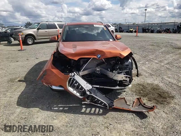 2025 BMW X1 xDrive28i with VIN WBX73EF03S5094250, listed as a Copart auction lot 51174465 with 51 mi miles and Salvage title. Bid and sale history available at DreamBid. Image 12.