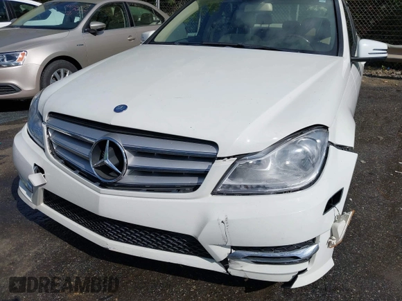 2012 Mercedes-Benz C C 300 Sport with VIN WDDGF8BB9CR230328, listed as a IAAI auction lot 42024792 with 129,739 mi miles. Bid and sale history available at carsss.com. Image 6.