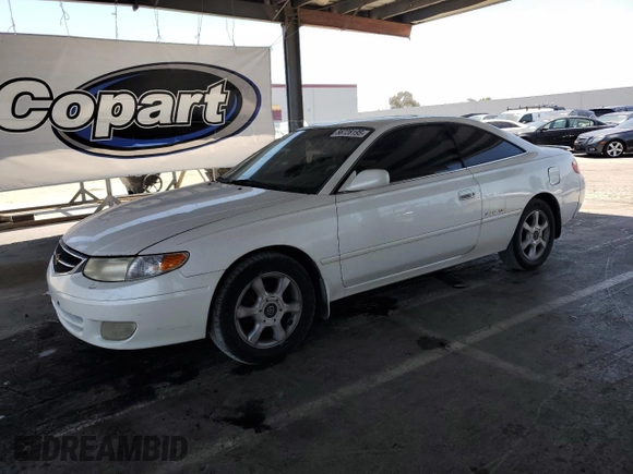 1999 Toyota Solara SE z VIN 2T1CF22P4XC171139, wystawiony jako Copart lot #58728195 z przebiegiem 148 703 mil mil oraz Szkoda całkowita • Salvage title. Historia ofert i sprzedaży dostępna na DreamBid. Obrazek 1.