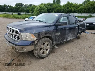 2017 Ram 1500 Big Horn with VIN 1C6RR7LG4HS762625, listed as a Copart auction lot 64967425 with 120,950 mi miles and Clean title. Bid and sale history available at DreamBid. Image 1.