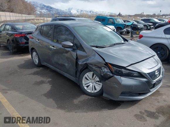 2022 Nissan LEAF S with VIN 1N4AZ1BV0NC559410, listed as a IAAI auction lot 41806174 with 32,289 mi miles and . Bid and sale history available at DreamBid. Image 1.