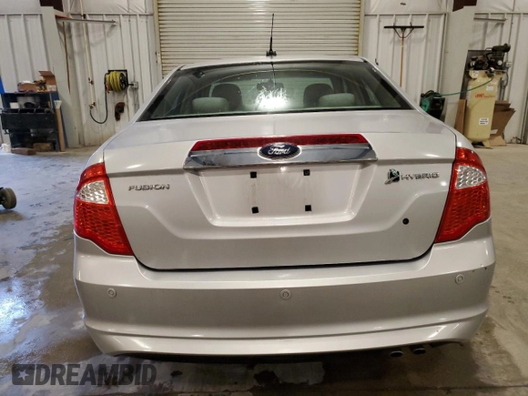2010 Ford Fusion Hybrid with VIN 3FADP0L32AR142750, listed as a Copart auction lot 62395305 with 144,384 mi miles and Salvage title. Bid and sale history available at DreamBid. Image 6.