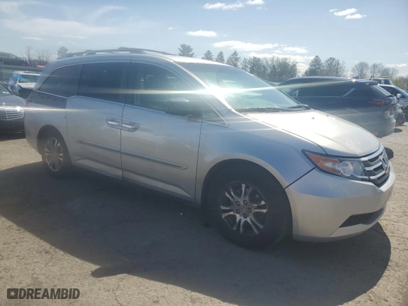 2012 Honda Odyssey EX with VIN 5FNRL5H49CB113955, listed as a Copart auction lot 48673585 with 171,086 mi miles and Clean Title. Bid and sale history available at carsss.com. Image 4.