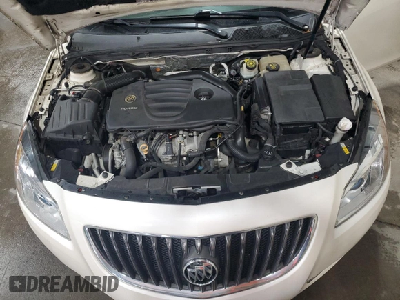2012 Buick Regal Turbo Premium 2 with VIN 2G4GT5GV6C9149488, listed as a Copart auction lot 52606855 with 157,216 mi miles and Salvage title. Bid and sale history available at DreamBid. Image 12.