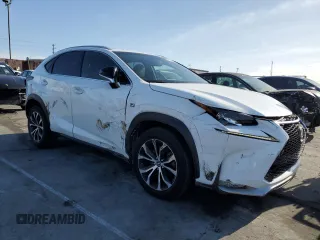 2017 Lexus NX 200t with VIN JTJYARBZ4H2079749, listed as a Copart auction lot 51000765 with 76,403 mi miles and Salvage Title. Bid and sale history available at DreamBid. Image 4.