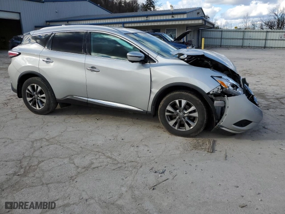2017 Nissan Murano SL with VIN 5N1AZ2MHXHN141268, listed as a Copart auction lot 86884204 with 152,197 mi miles and Salvage Title. Bid and sale history available at carsss.com. Image 4.