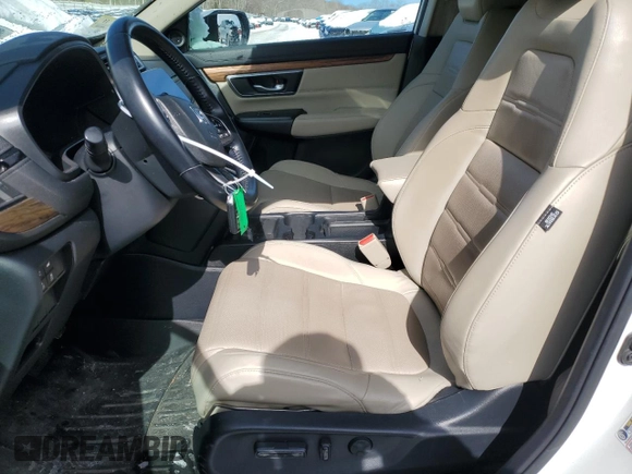 2017 Honda CR-V Touring with VIN 5J6RW2H90HL051779, listed as a Copart auction lot 45591765 with 89,306 mi miles and Salvage Title. Bid and sale history available at carsss.com. Image 7.