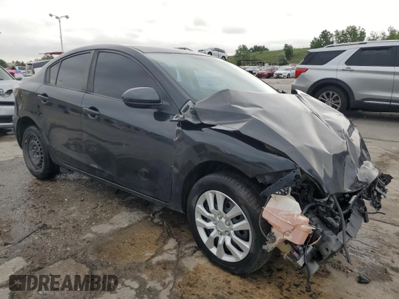 2013 Mazda 3 i Sport with VIN JM1BL1UP5D1847349, listed as a Copart auction lot 61378075 with 157,963 mi miles and Salvage title. Bid and sale history available at DreamBid. Image 4.