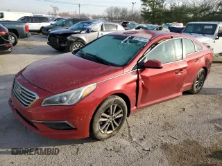2017 Hyundai Sonata 2.4L with VIN 5NPE24AF7HH512380, listed as a Copart auction lot 84709714 with 161,747 mi miles and Salvage Title. Bid and sale history available at carsss.com. Image 1.