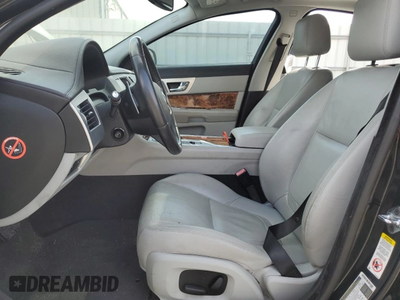 2015 Jaguar XF I4 T Premium with VIN SAJWA0FS2FPU48094, listed as a Copart auction lot 46974285 with Not Provided miles and Clean Title. Bid and sale history available at carsss.com. Image 7.