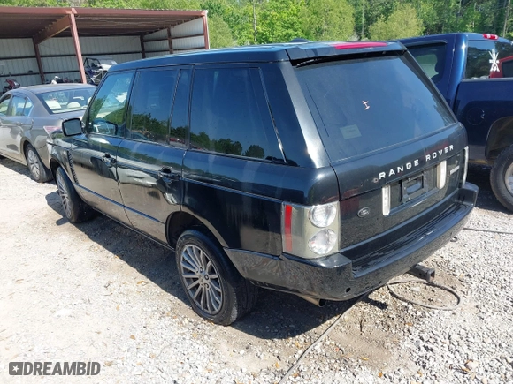 2007 Land Rover Range Rover SC with VIN SALMF13497A239791, listed as a IAAI auction lot 42035328 with 1 mi miles. Bid and sale history available at carsss.com. Image 3.