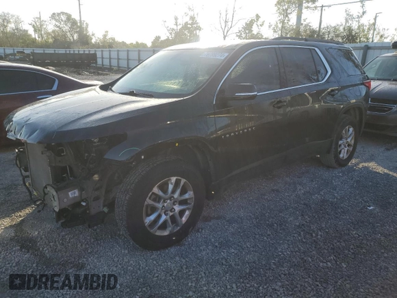 2019 Chevrolet Traverse LT Cloth с VIN 1GNERGKW8KJ105766, выставлен на аукционе Copart как лот 55233615 с пробегом 76 210 миль миль и На запчасти • Non repairable. История ставок и продаж доступна на DreamBid. Изображение 1.