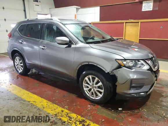 2018 Nissan Rogue SV with VIN KNMAT2MV1JP611192, listed as a Copart auction lot 43285775 with 124,649 mi miles and Clean Title. Bid and sale history available at carsss.com. Image 4.