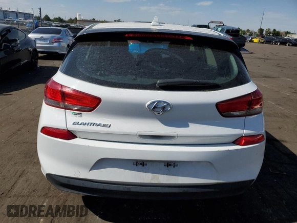 2019 Hyundai Elantra GT with VIN KMHH35LE0KU100024, listed as a Copart auction lot 59592314 with 74,876 mi miles and Clean Title. Bid and sale history available at carsss.com. Image 6.