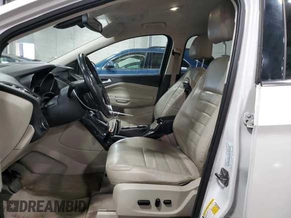 2014 Ford Escape Titanium with VIN 1FMCU9J94EUE52922, listed as a Copart auction lot 76987744 with 185,966 mi miles and Salvage Title. Bid and sale history available at carsss.com. Image 7.