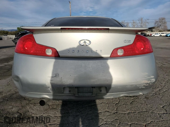 2003 Infiniti G35 w/Leather z VIN JNKCV54E03M201099, wystawiony jako Copart lot #47310765 z przebiegiem Nie podano mil oraz Szkoda całkowita • Salvage title. Historia ofert i sprzedaży dostępna na DreamBid. Obrazek 6.