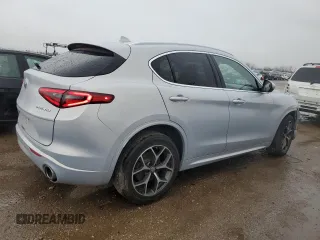 2020 Alfa Romeo Stelvio Ti z VIN ZASPAKBN2L7C91524, wystawiony jako Copart lot #50923995 z przebiegiem 27 436 mil mil oraz Szkody całkowita. Historia ofert i sprzedaży dostępna na DreamBid. Obrazek 3.
