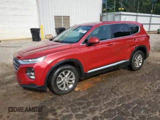2019 Hyundai Santa Fe SE z VIN 5NMS23ADXKH009409, wystawiony jako Copart lot #56239085 z przebiegiem 162 793 mil mil oraz Szkoda całkowita • Salvage title. Historia ofert i sprzedaży dostępna na DreamBid. Obrazek 1.