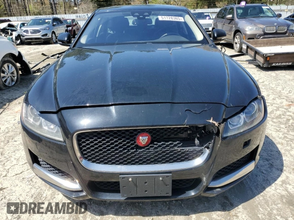 2017 Jaguar XF 35t Premium with VIN SAJBJ4BV7HCY31982, listed as a Copart auction lot 51728365 with 78,253 mi miles and Salvage Title. Bid and sale history available at DreamBid. Image 5.