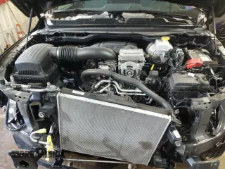 2024 Ram 1500 Big Horn z VIN 1C6SRFFT3RN105058, wystawiony jako Copart lot #46500315 z przebiegiem 25 112 mil mil oraz Szkoda całkowita • Salvage title. Historia ofert i sprzedaży dostępna na DreamBid. Obrazek 11.