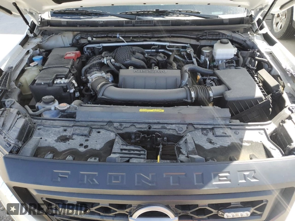 2024 Nissan Frontier S with VIN 1N6ED1CL9RN657883, listed as a Copart auction lot 52134545 with 7,602 mi miles and Clean title. Bid and sale history available at DreamBid. Image 11.