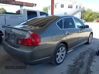 2007 Infiniti M x with VIN JNKAY01F67M457638, listed as a IAAI auction lot 42080751 with Not Provided miles. Bid and sale history available at carsss.com. Image 4.