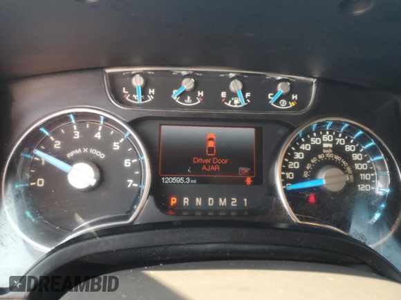 2014 Ford F-150 XL with VIN 1FTFW1EF1EFD10268, listed as a Copart auction lot 60142895 with 120,595 mi miles and Non repairable. Bid and sale history available at DreamBid. Image 9.