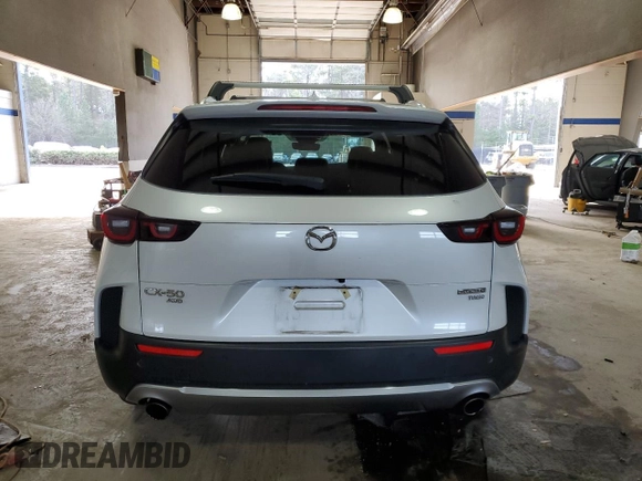 2023 Mazda CX-50 Premium Plus with VIN 7MMVABEY6PN132884, listed as a Copart auction lot 87292924 with 39,737 mi miles and Salvage Title. Bid and sale history available at DreamBid. Image 6.