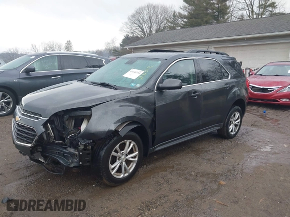 2017 Chevrolet Equinox LT with VIN 2GNFLFEK0H6216312, listed as a IAAI auction lot 41440793 with 126,693 mi miles and . Bid and sale history available at carsss.com. Image 2.