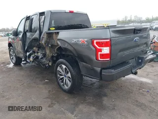 2020 Ford F-150 XL with VIN 1FTEW1EP4LFA55536, listed as a IAAI auction lot 41923442 with 99,859 mi miles and . Bid and sale history available at DreamBid. Image 3.