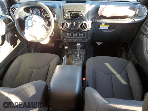 2018 Jeep Wrangler JK Unlimited Sport S with VIN 1C4BJWDG8JL874449, listed as a Copart auction lot 85007634 with 91,709 mi miles and Salvage Title. Bid and sale history available at carsss.com. Image 8.