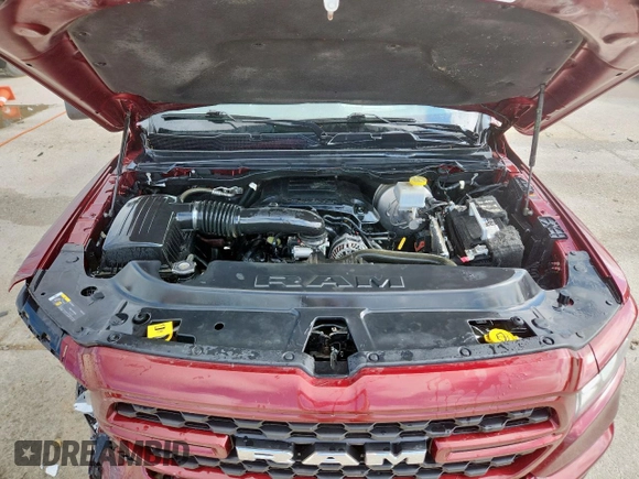 2022 Ram 1500 Big Horn z VIN 1C6SRFMT3NN194076, wystawiony jako Copart lot #58760505 z przebiegiem 75 849 mil mil oraz Szkoda całkowita • Salvage title. Historia ofert i sprzedaży dostępna na DreamBid. Obrazek 11.