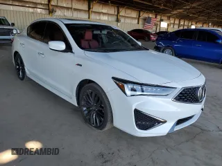 2021 Acura ILX Premium with VIN 19UDE2F87MA011641, listed as a Copart auction lot 54579725 with 64,820 mi miles and Salvage title. Bid and sale history available at DreamBid. Image 4.