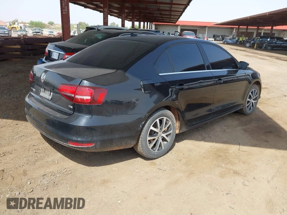 2017 Volkswagen Jetta SE with VIN 3VWDB7AJ6HM306864, listed as a IAAI auction lot 42605822 with 123,070 mi miles and . Bid and sale history available at DreamBid. Image 4.