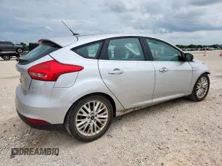 2017 Ford Focus Titanium with VIN 1FADP3N28HL346418, listed as a Copart auction lot 63507125 with 107,761 mi miles and Salvage title. Bid and sale history available at DreamBid. Image 3.