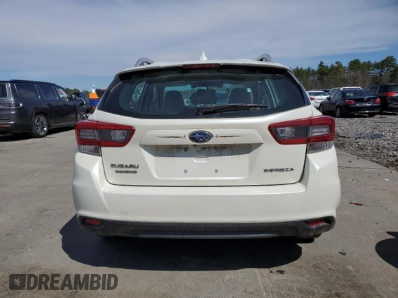2020 Subaru Impreza Premium with VIN 4S3GTAV67L3722058, listed as a Copart auction lot 54587185 with 85,150 mi miles and Salvage title. Bid and sale history available at DreamBid. Image 6.