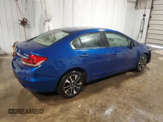 2013 Honda Civic EX with VIN 19XFB2F81DE201772, listed as a Copart auction lot 51998265 with 140,912 mi miles and Salvage Title. Bid and sale history available at DreamBid. Image 3.