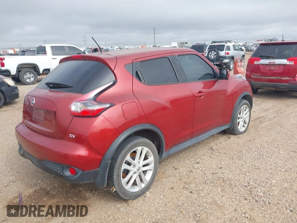 2016 Nissan Juke S with VIN JN8AF5MRXGT604418, listed as a IAAI auction lot 42653320 with 84,051 mi miles and . Bid and sale history available at DreamBid. Image 4.