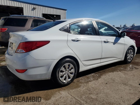 2016 Hyundai Accent SE with VIN KMHCT4AE0GU954722, listed as a Copart auction lot 89130695 with 100,656 mi miles and Non Repairable. Bid and sale history available at carsss.com. Image 3.