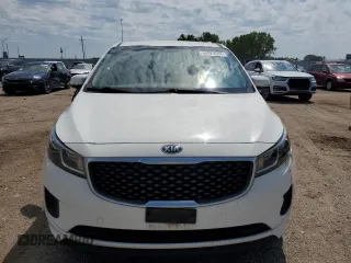 2016 Kia Sedona LX with VIN KNDMB5C1XG6162111, listed as a Copart auction lot 66929384 with 72,555 mi miles and Salvage Title. Bid and sale history available at carsss.com. Image 5.
